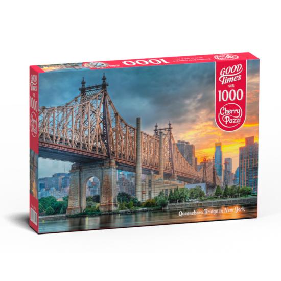 Cherry Pazzi Puzzle Queensboro Bridge in New York mit 1000 Teile