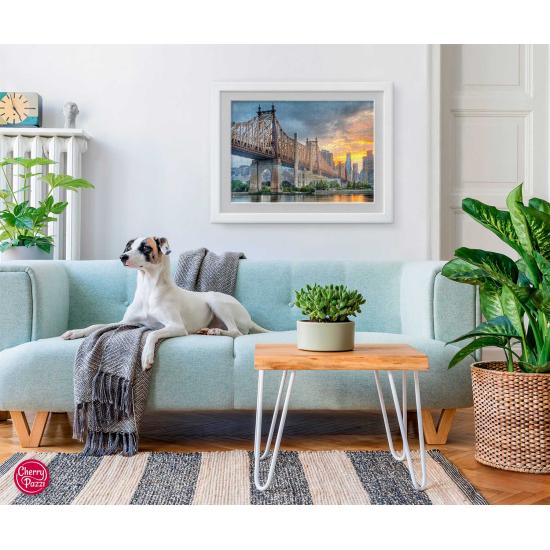 Cherry Pazzi Puzzle Queensboro Bridge in New York mit 1000 Teile