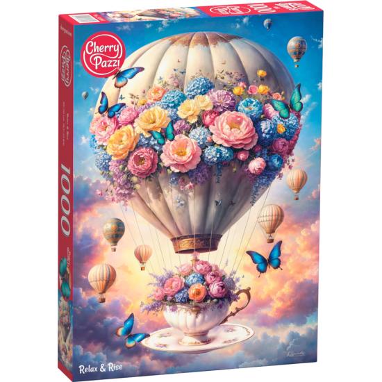 Puzzle Cherry Pazzi Entspannen Und Aufstehen 1000 Teile