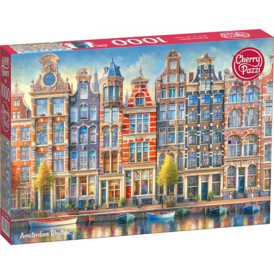 Puzzle Cherry Pazzi Amsterdam Rhythm 1000 Teile