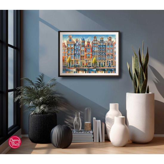 Puzzle Cherry Pazzi Amsterdam Rhythm 1000 Teile