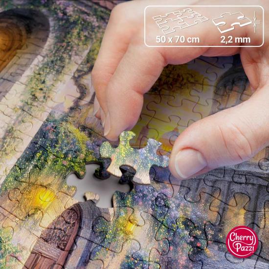 Puzzle Cherry Pazzi Romantisches Rom 1000 Teile