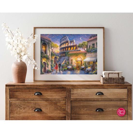 Puzzle Cherry Pazzi Romantisches Rom 1000 Teile