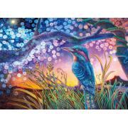 Puzzle Cherry Kookaburra Nachtigall 1000 Teile