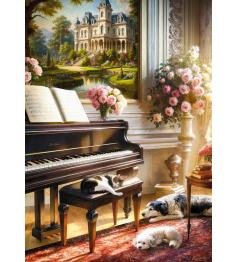 Puzzle Cherry Pazzi Klavierzimmer 1000 Teile
