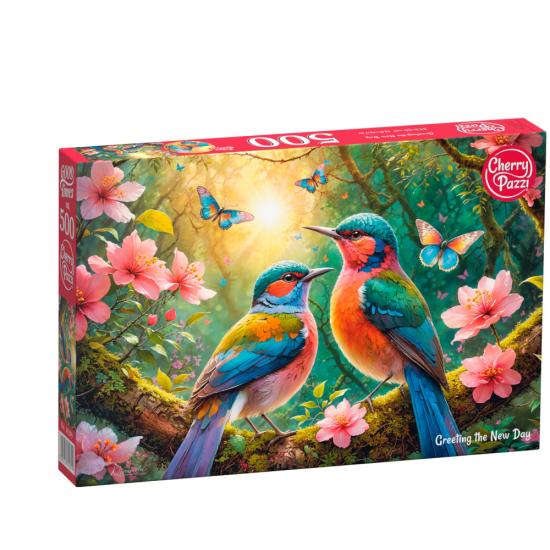 Puzzle Cherry Pazzi Begrüßung Des Neuen Tages 500 Teile
