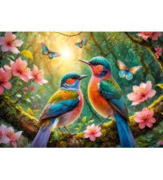 Puzzle Cherry Pazzi Begrüßung Des Neuen Tages 500 Teile