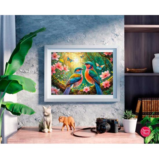 Puzzle Cherry Pazzi Begrüßung Des Neuen Tages 500 Teile