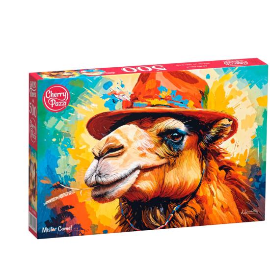 Puzzle Cherry Pazzi Herr Kamel 500 Teile