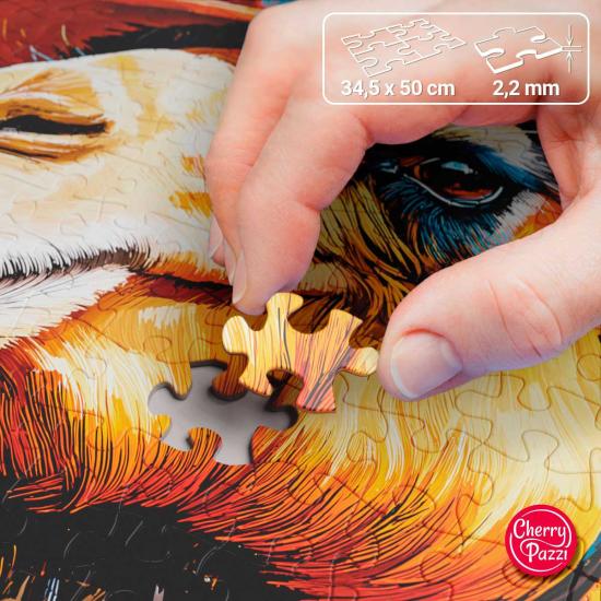 Puzzle Cherry Pazzi Herr Kamel 500 Teile