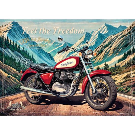 Puzzle Cherry Spüren Sie Die Freiheit 1000 Teile