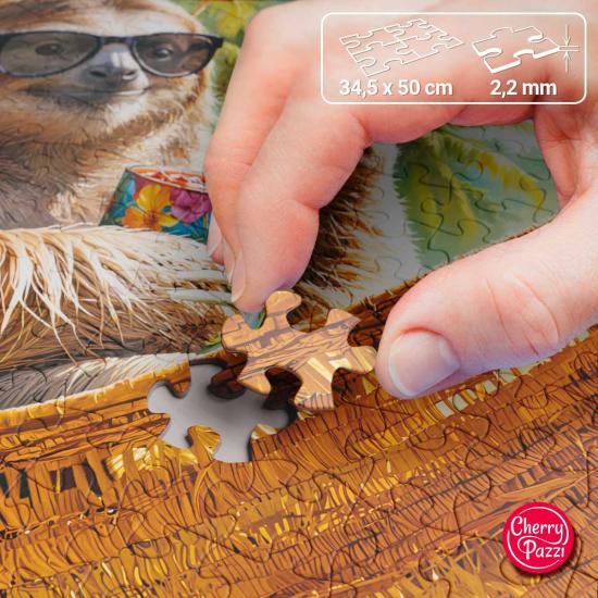 Puzzle Cherry Pazzi Keine Eile, Keine Sorgen 500 Teile