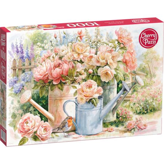 Puzzle Cherry Pazzi Soft Garden Love 1000 Teile