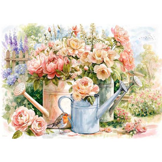 Puzzle Cherry Pazzi Soft Garden Love 1000 Teile