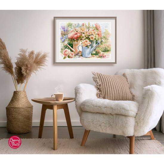 Puzzle Cherry Pazzi Soft Garden Love 1000 Teile