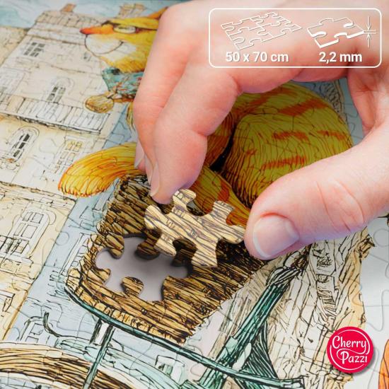 Puzzle Cherry Pazzi Super-Oma 1000 Teile