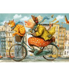 Puzzle Cherry Pazzi Super-Oma 1000 Teile