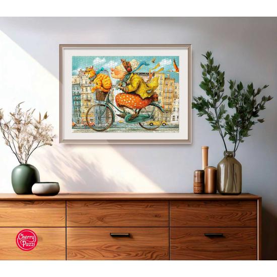 Puzzle Cherry Pazzi Super-Oma 1000 Teile