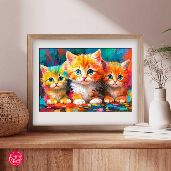 Puzzle Cherry Pazzi Drei Kleine Herzen 500 Teile