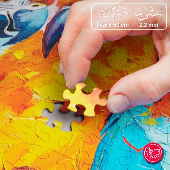 Puzzle Cherry Pazzi Tropisches Trio 500 Teile