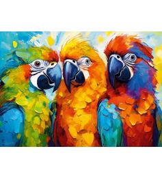 Puzzle Cherry Pazzi Tropisches Trio 500 Teile