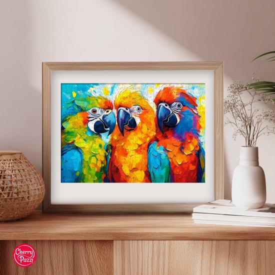 Puzzle Cherry Pazzi Tropisches Trio 500 Teile