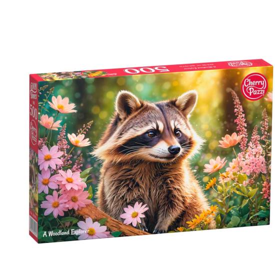 Puzzle Cherry Pazzi Eine Waldforscherin 500 Teile