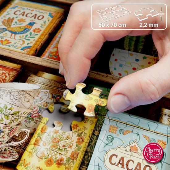 Puzzle Cherry Pazzi Ein Schatz An Zinnen 1000 Teile