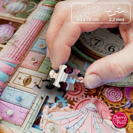 Puzzle Cherry Pazzi Eine Tasse Zeit 1000 Teile