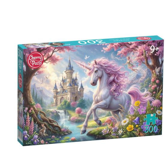 Puzzle Cherry Pazzi Einhorn-Märchenland XXL 300 Teile