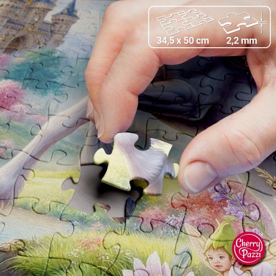 Puzzle Cherry Pazzi Einhorn-Märchenland XXL 300 Teile