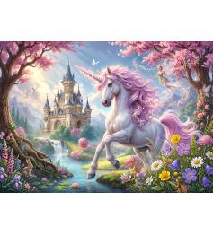 Puzzle Cherry Pazzi Einhorn-Märchenland XXL 300 Teile