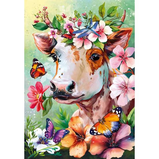 Cherry Pazzi Spring Cow Puzzle 500 Teile Cherry Pazzi Spring Cow Puzzle 500 Teile