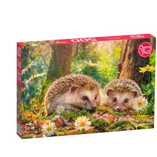 Puzzle Cherry Pazzi Niedliche Besucher 500 Teile