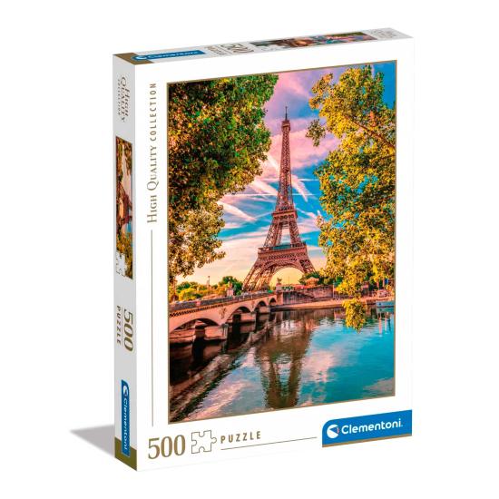 Puzzle Clementoni Entlang der Seine mit 500 Teilen