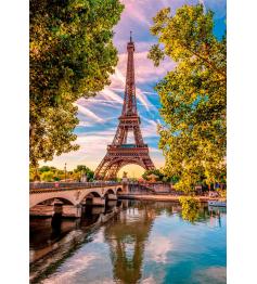 Puzzle Clementoni Entlang der Seine mit 500 Teilen