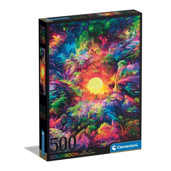 Clementoni Puzzle Dawn in the Psychedelic Jungle 500 Teile