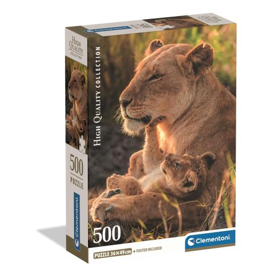 Puzzle Clementoni Katzenliebe mit 500 Teilen