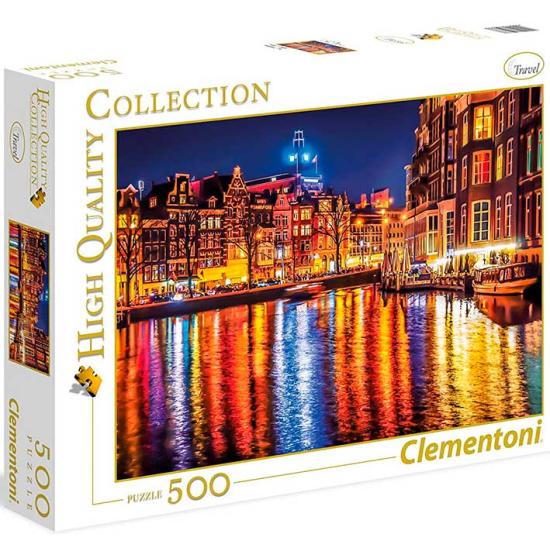Clementoni Amsterdam 500-teiliges Puzzle