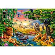 Clementoni Puzzle Afrikanische Tiere 2000 Teile