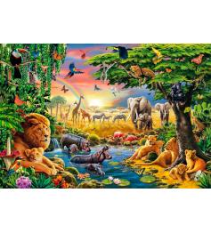 Clementoni Puzzle Afrikanische Tiere 2000 Teile