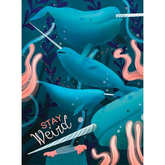 Clementoni Puzzle Fantastische Tiere Der Narwal 500 Teile