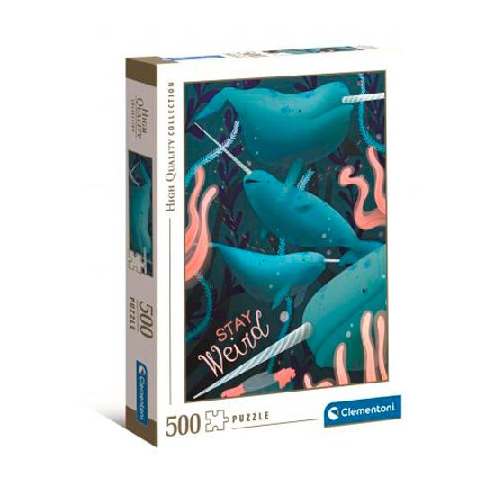 Clementoni Puzzle Fantastische Tiere Der Narwal 500 Teile