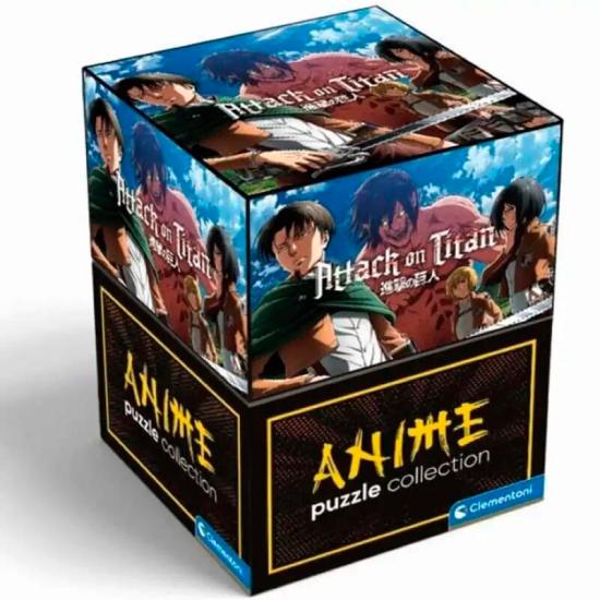 Clementoni Anime Cube Attack on Titan 2 Puzzle mit 500 Teilen Clementoni Anime Cube Attack on Titan 2 Puzzle mit 500 Teilen