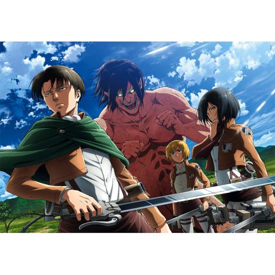 Clementoni Anime Cube Attack on Titan 2 Puzzle mit 500 Teilen