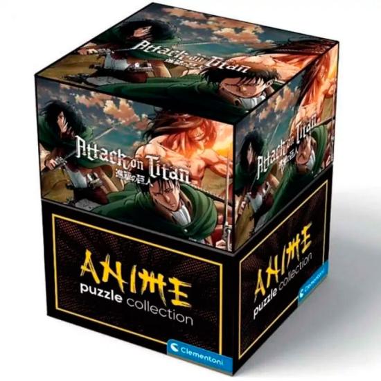 Clementoni Anime Cube Attack on Titan Puzzle mit 500 Teilen Clementoni Anime Cube Attack on Titan Puzzle mit 500 Teilen