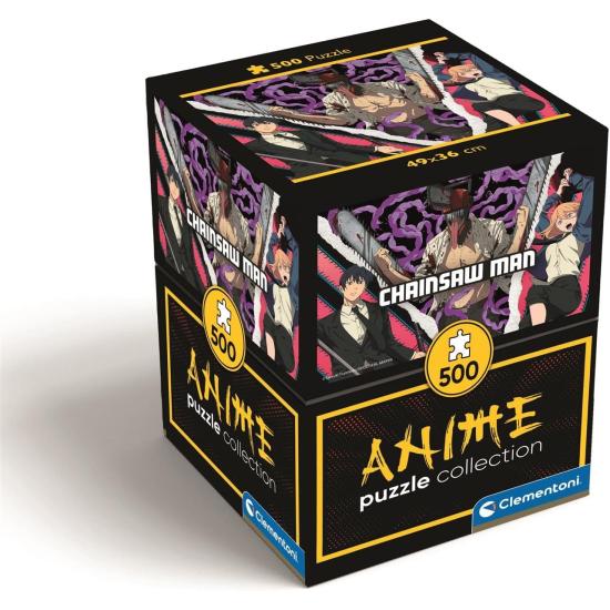 Puzzle Clementoni Anime Cube Chainsaw Man 1 mit 500 Teilen Puzzle Clementoni Anime Cube Chainsaw Man 1 mit 500 Teilen