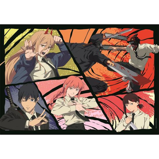 Puzzle Clementoni Anime Cube Chainsaw Man 2 mit 500 Teilen Puzzle Clementoni Anime Cube Chainsaw Man 2 mit 500 Teilen