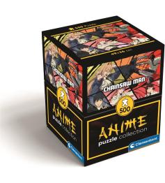 Puzzle Clementoni Anime Cube Chainsaw Man 2 mit 500 Teilen