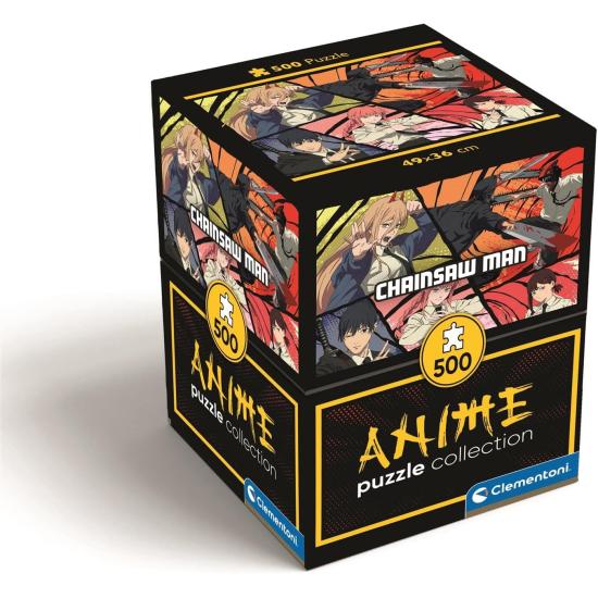 Puzzle Clementoni Anime Cube Chainsaw Man 2 mit 500 Teilen Puzzle Clementoni Anime Cube Chainsaw Man 2 mit 500 Teilen